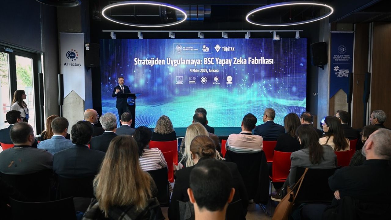 Ankara'da 'Stratejiden Uygulamaya: BSC Yapay Zeka Fabrikası' etkinliği gerçekleştirildi