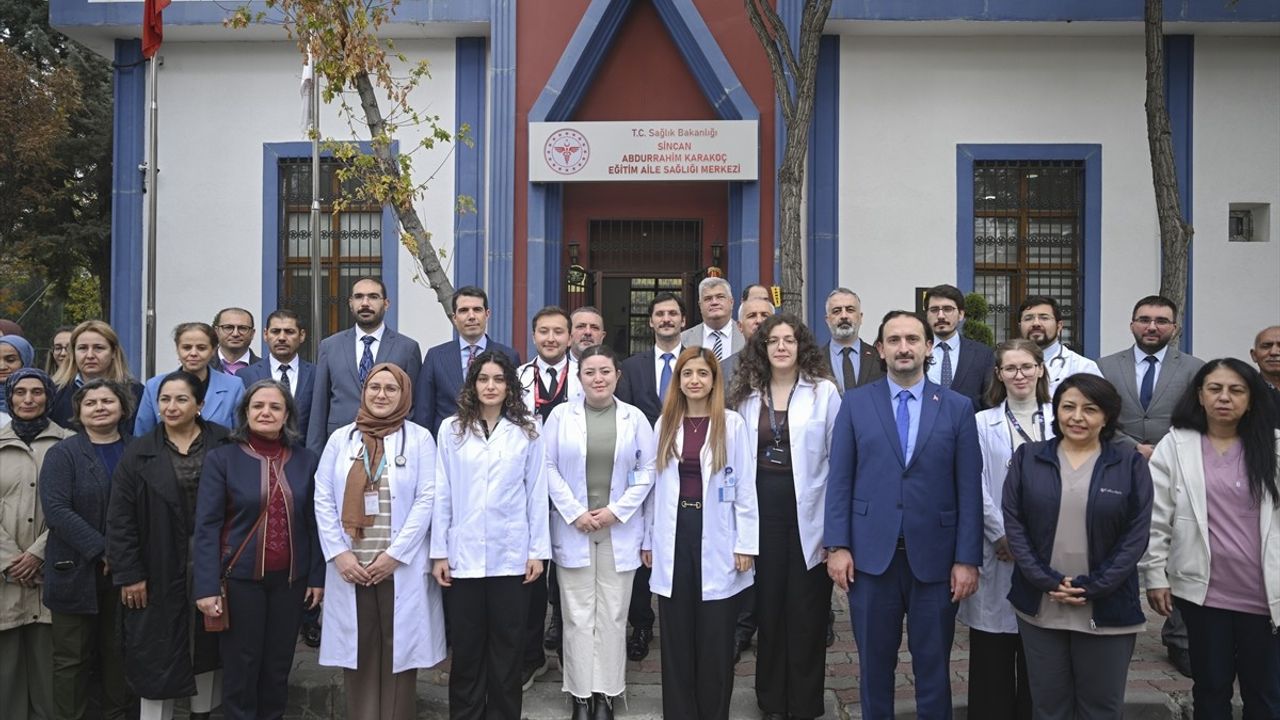 Ankara'da Türkiye'nin ilk Aile Sağlığı Merkezi Sigara Bırakma Polikliniği açıldı