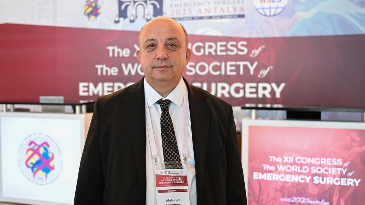 Antalya'da WSES 2025: 12. Dünya Acil Cerrahi Kongresi Belek'te tamamlandı