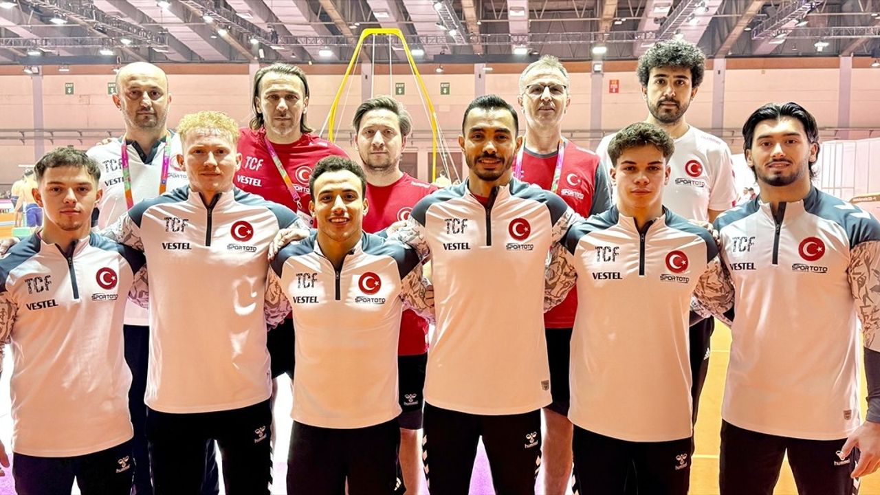 Artistik Cimnastik Milli Takımı, Cakarta'da Dünya Şampiyonası Öncesi İlk Antrenmanını Yaptı