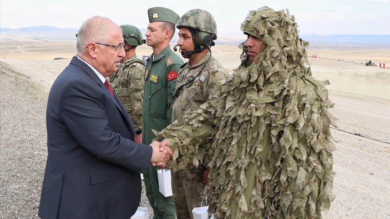 Bakan Güler: 'Ateş Serbest-2025'te ordunun kabiliyetleri ve terörle mücadele vurgulandı
