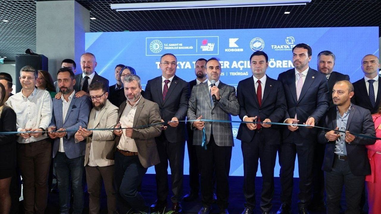 Bakan Kacır: Tekirdağ TEKMER açılışında AR-GE yatırımları ve hedefleri anlattı