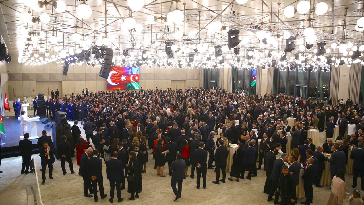Bakü'de Türkiye Cumhuriyeti'nin 102. yılı resepsiyonu: Gafarova ve Büyükelçi Akgün'ün vurguları