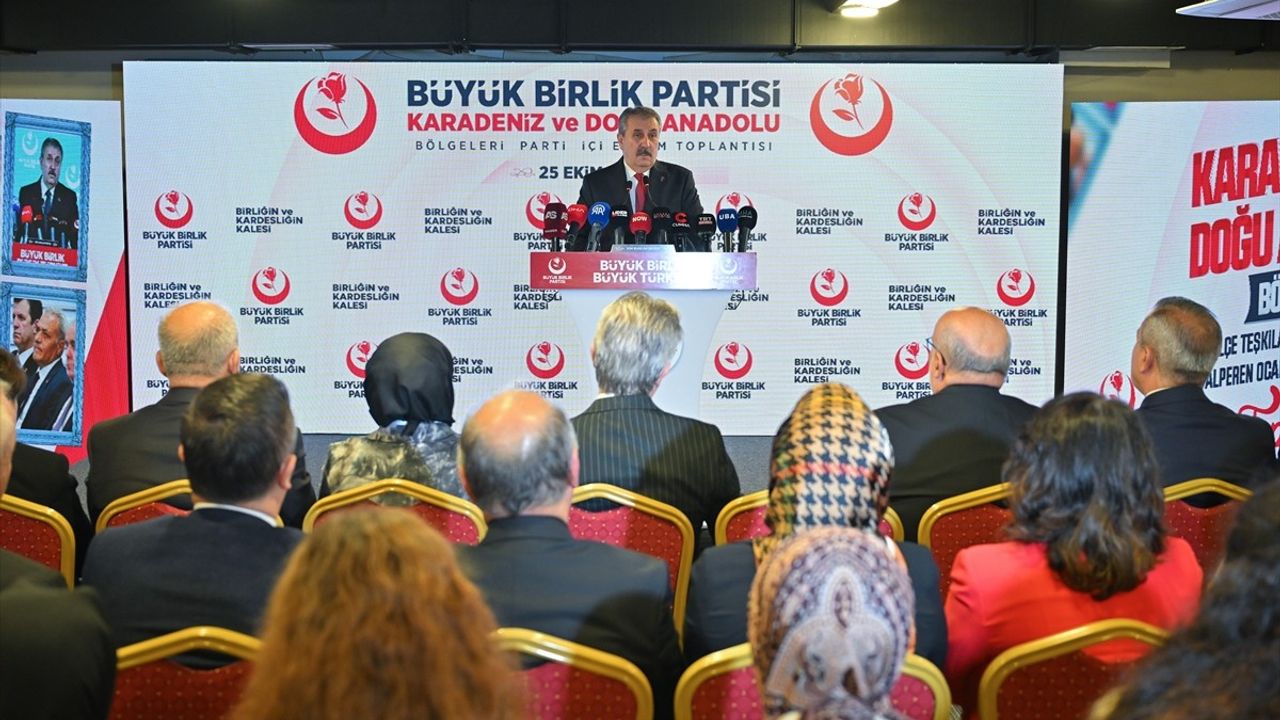 BBP Genel Başkanı Destici'nin gündem değerlendirmesi: 15 yaş, terör ve ekonomi