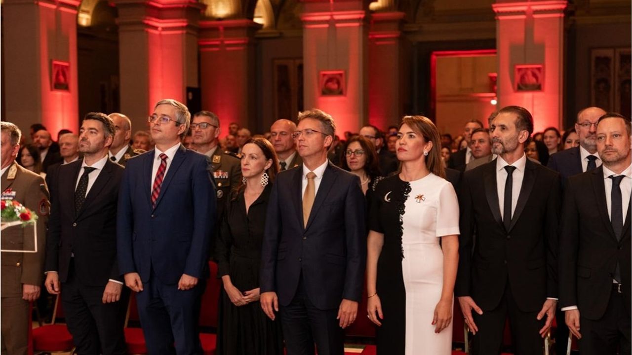 Budapeşte'de 29 Ekim: Cumhuriyet'in 102. yılı Türkiye Büyükelçiliği'nde kutlandı