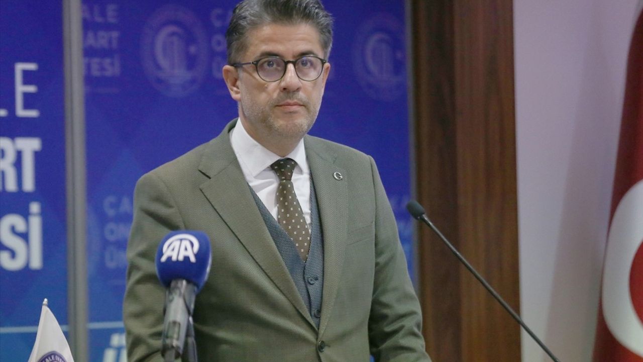 Çanakkale'de 9. Ulaştırma ve Lojistik Ulusal Kongresi ÇOMÜ'de başladı