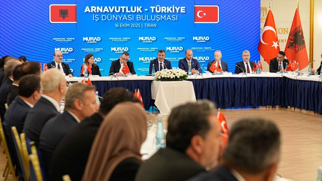 Cevdet Yılmaz Tiran'da: Arnavutluk, Türkiye yatırımcıları için stratejik ülke