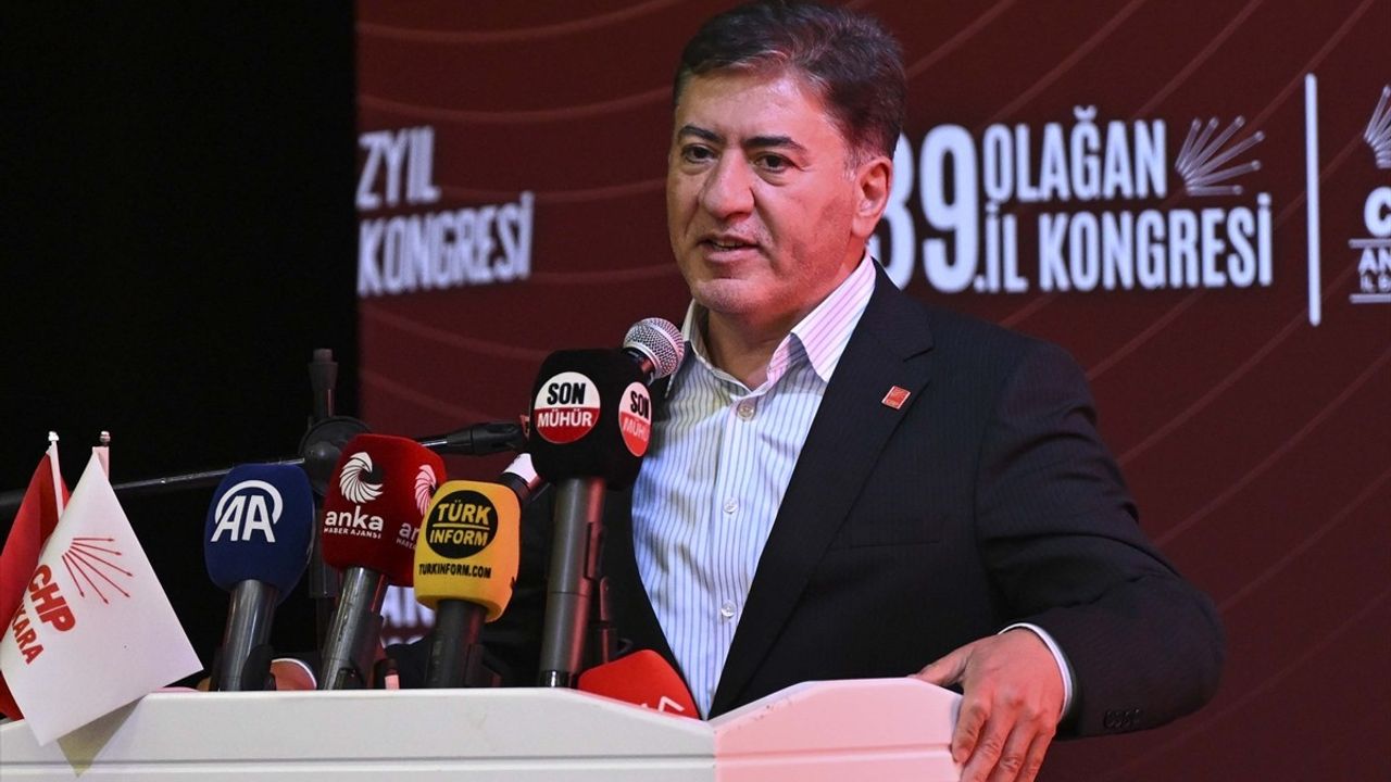CHP Ankara İl Başkanlığı 39. Olağan Kongresi: Ümit Erkol Tek Aday