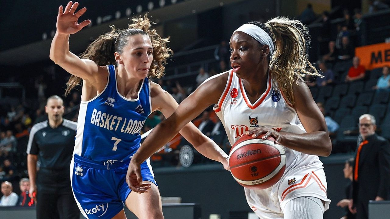 ÇİMSA ÇBK Mersin, D Grubu'nda Basket Landes'e 70-69 yenildi