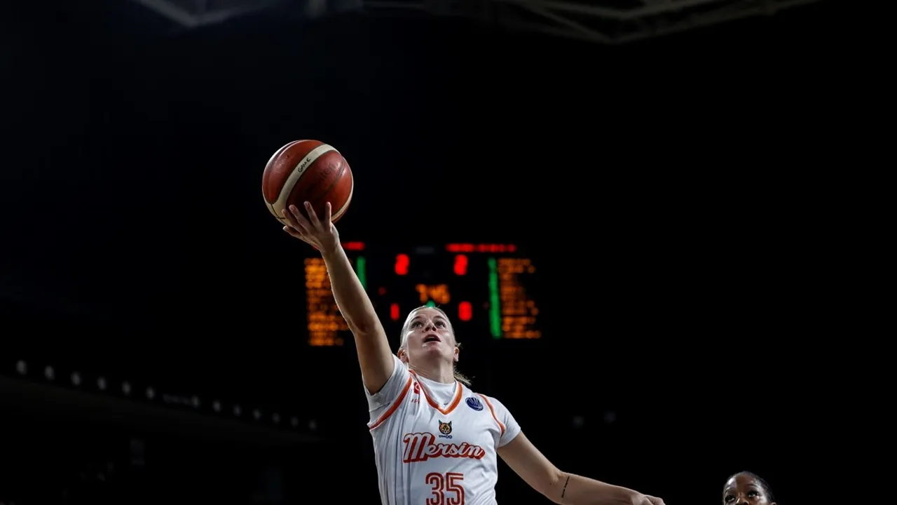 ÇİMSA ÇBK Mersin, FIBA Kadınlar Avrupa Ligi D Grubu'nda İlk Galibiyetini Aldı: 83-69