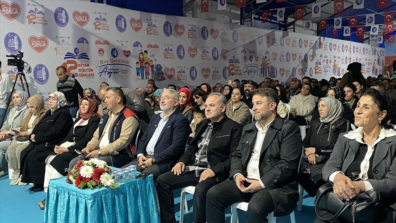 Çorum 12. Kitap Kültür Günleri ikinci gününde devam etti