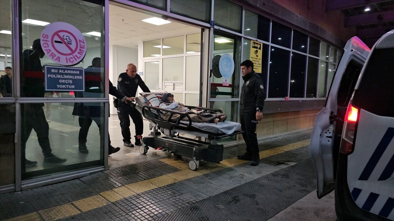 Çorum'da taburcu edilen 95 yaşındaki kadın yakınları tarafından alınmayınca huzurevine yerleştirildi