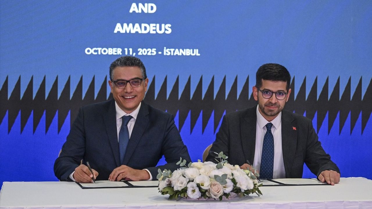 Cumhurbaşkanlığı Yatırım ve Finans Ofisi ile Amadeus arasında seyahat ve turizmi güçlendirmeye yönelik mutabakat zaptı