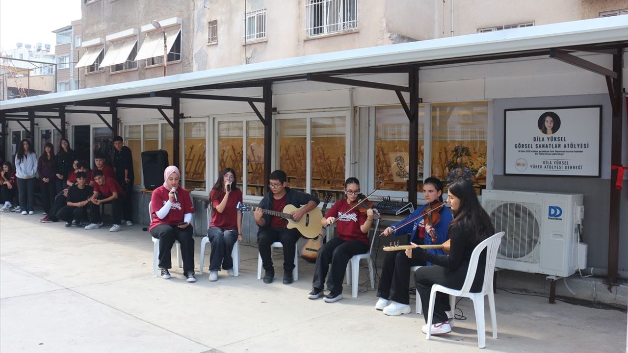 Dila Yüksel anısına İskenderun’da görsel sanatlar atölyesi açıldı