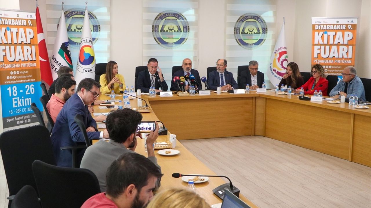 Diyarbakır'da 9. Kitap Fuarı lansmanı yapıldı — 18-26 Ekim'de 205 stant, 60'tan fazla etkinlik