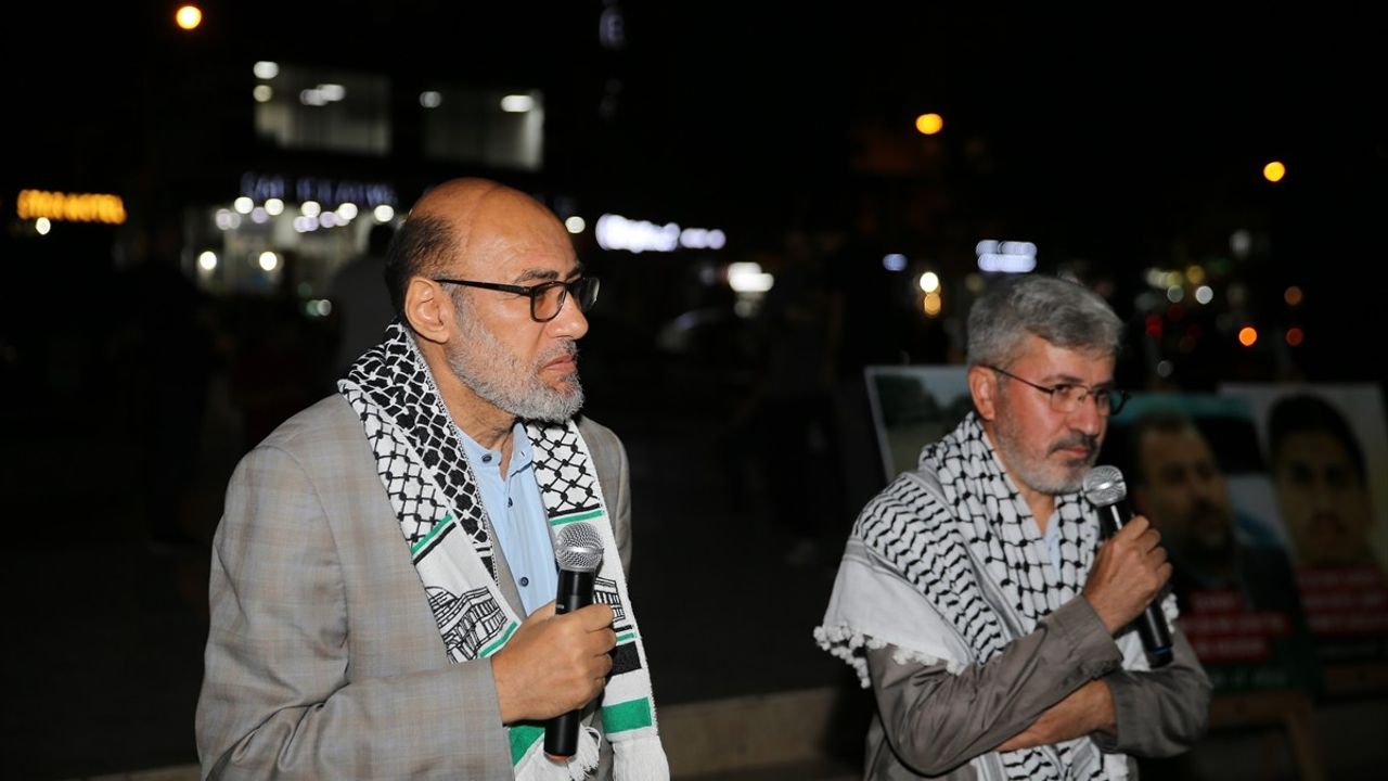 Diyarbakır’da Dağkapı’da Sumud Filosu’na Destek: Gazze’ye Yönelik Saldırılar Protesto Edildi