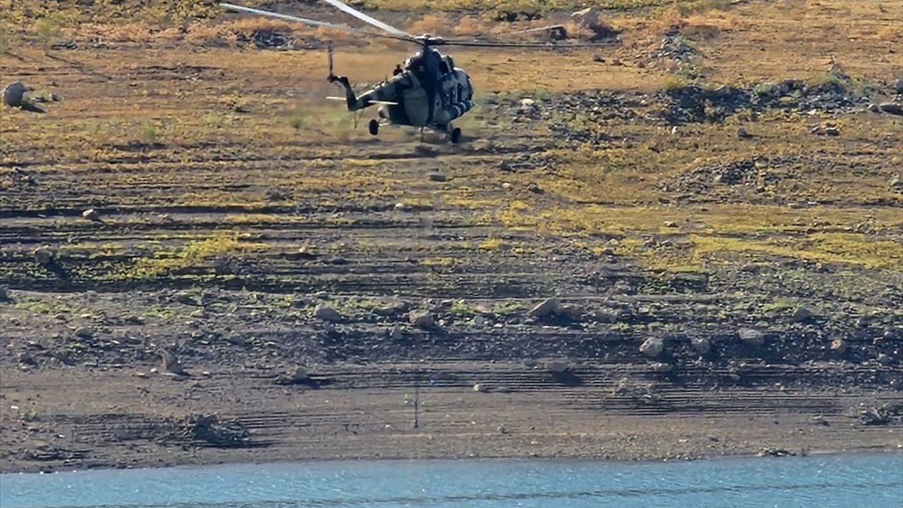 Diyarbakır Dicle'de Biçer Mahallesi'nde örtü yangını kontrol altına alındı