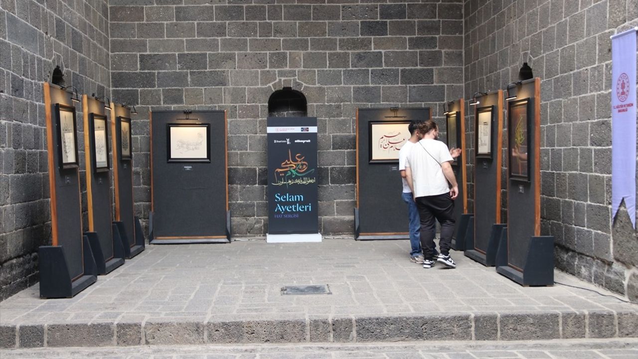 Diyarbakır Kültür Yolu Festivali 2. gününde tarihi mekanlarda sergilere ev sahipliği yapıyor