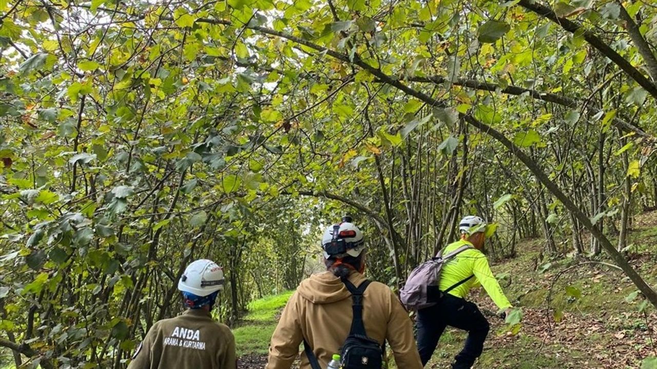 Düzce Cumayeri'nde kaybolan kişi için arama kurtarma çalışması başlatıldı