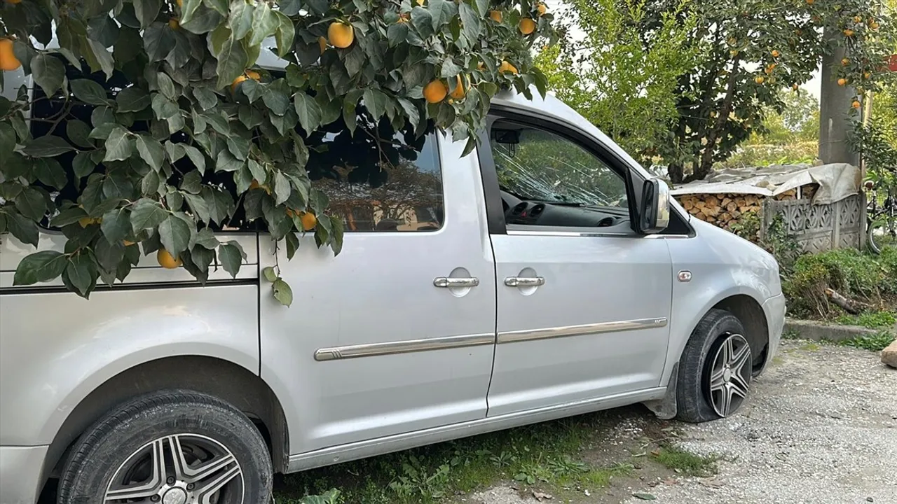 Düzce'de hafif ticari araç otobüs durağındaki bekleyenlere çarpınca 1 kişi öldü, 1 çocuk yaralandı