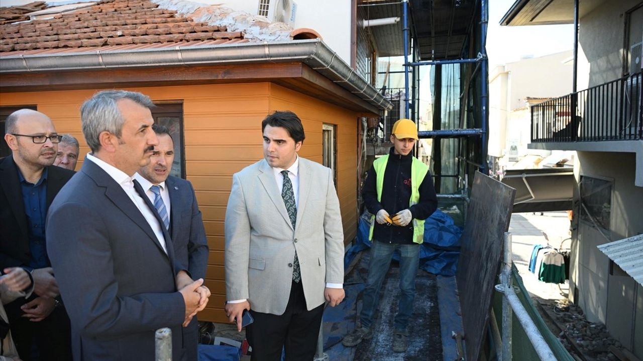 Edirne'de 'Dar Çarşı' restorasyonu devam ediyor: 39 tescilli bina yenileniyor