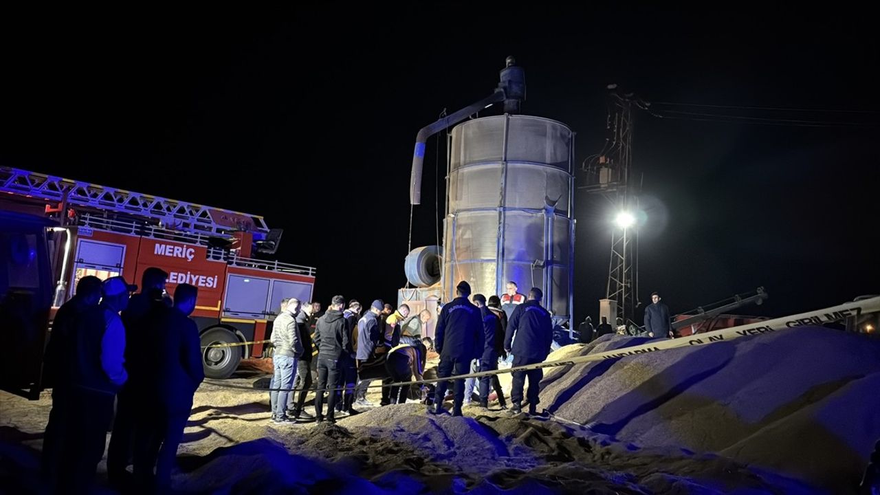 Edirne Meriç'te 76 yaşındaki Mustafa Başkut çeltik kurutma makinesinde ölü bulundu