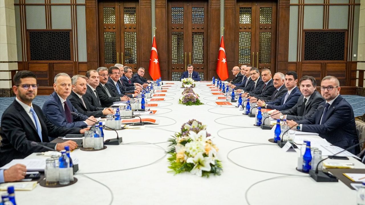 Ekonomi Koordinasyon Kurulu, Cumhurbaşkanı Yardımcısı Cevdet Yılmaz başkanlığında toplandı