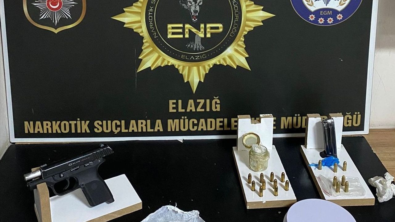Elazığ'da uyuşturucu operasyonu: 24 gözaltı, 8 tutuklama