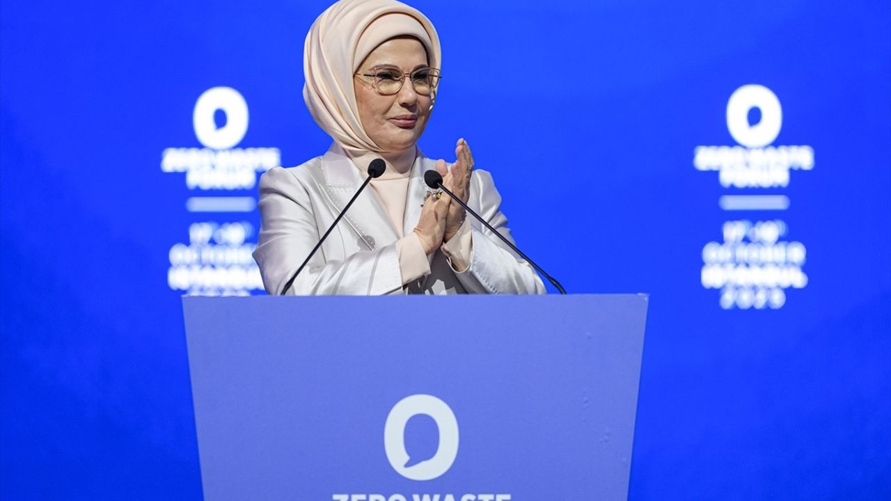 Emine Erdoğan: Sıfır Atık Hareketi ile küresel çözüme katkı sunuyoruz