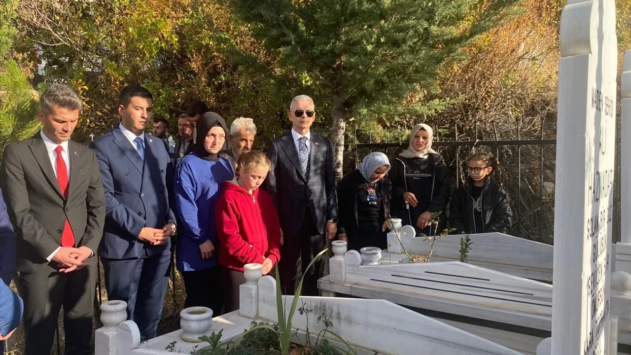 Ermenek maden faciasının 11. yılında 18 işçi mezarı başında anıldı