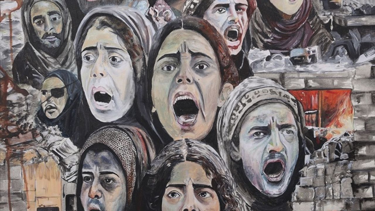 Esengül Bozdağ Alan: Resimleriyle savaş ve göç mağduru kadınların sesi