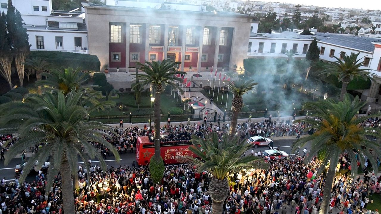 Fas 20 Yaş Altı Milli Takımı FIFA 20 Yaş Altı Dünya Kupası'nı Kazandı ve Ülkece Coşkuyla Karşılandı