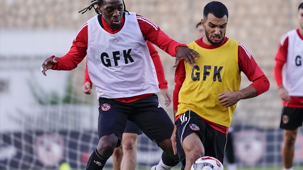 Gaziantep FK, Fatih Karagümrük maçı hazırlıklarını sürdürdü