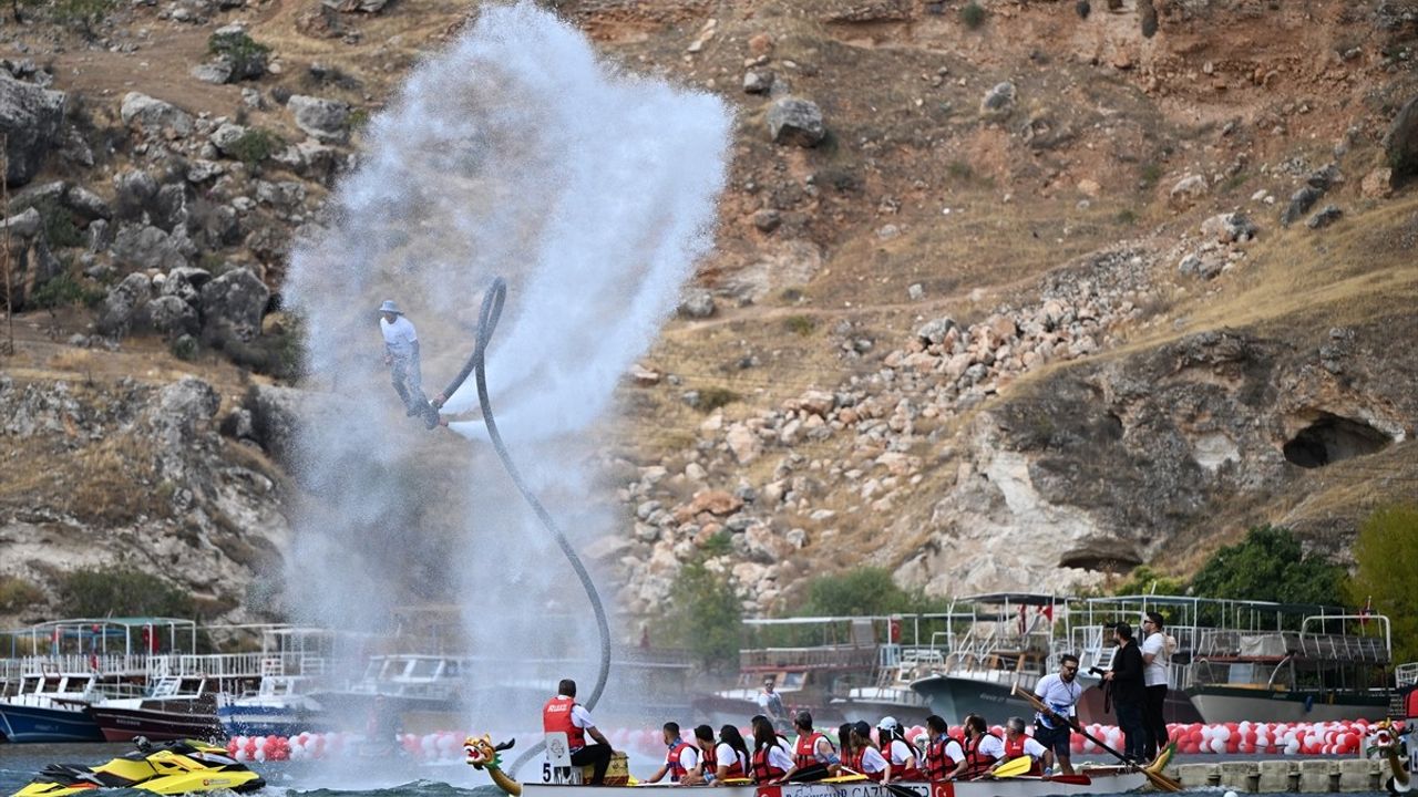 Gaziantep’te 6. Uluslararası Rumkale Su Sporları Festivali gerçekleştirildi