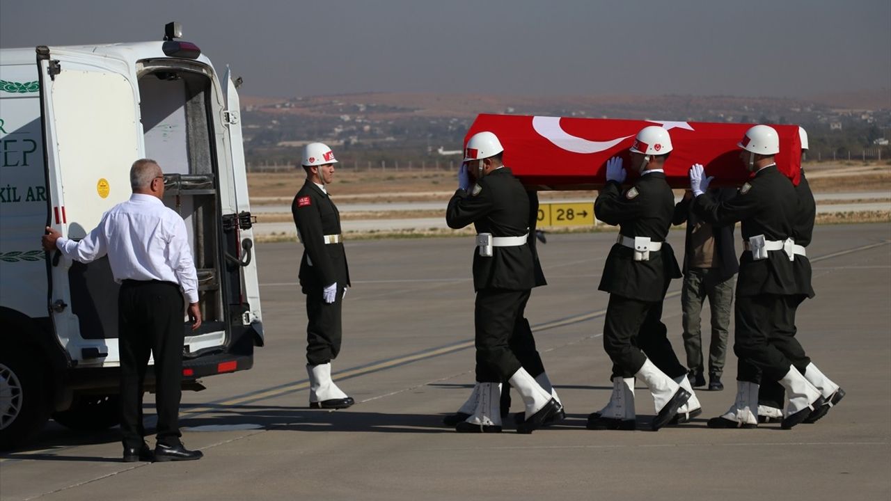 Gaziantep'te Şehit Piyade Er Eyüp Güner İçin Tören Düzenlendi