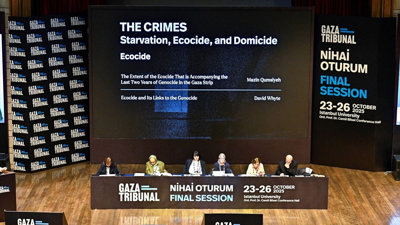 Gazze Mahkemesi: Nihai Oturum programının ikinci günü İstanbul'da başladı