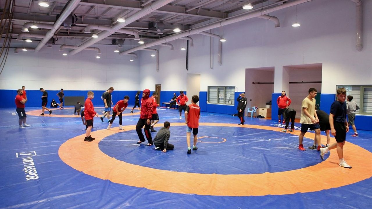 Genç milli güreşçiler Balkan Şampiyonası'nda tüm sıkletlerde madalya hedefliyor