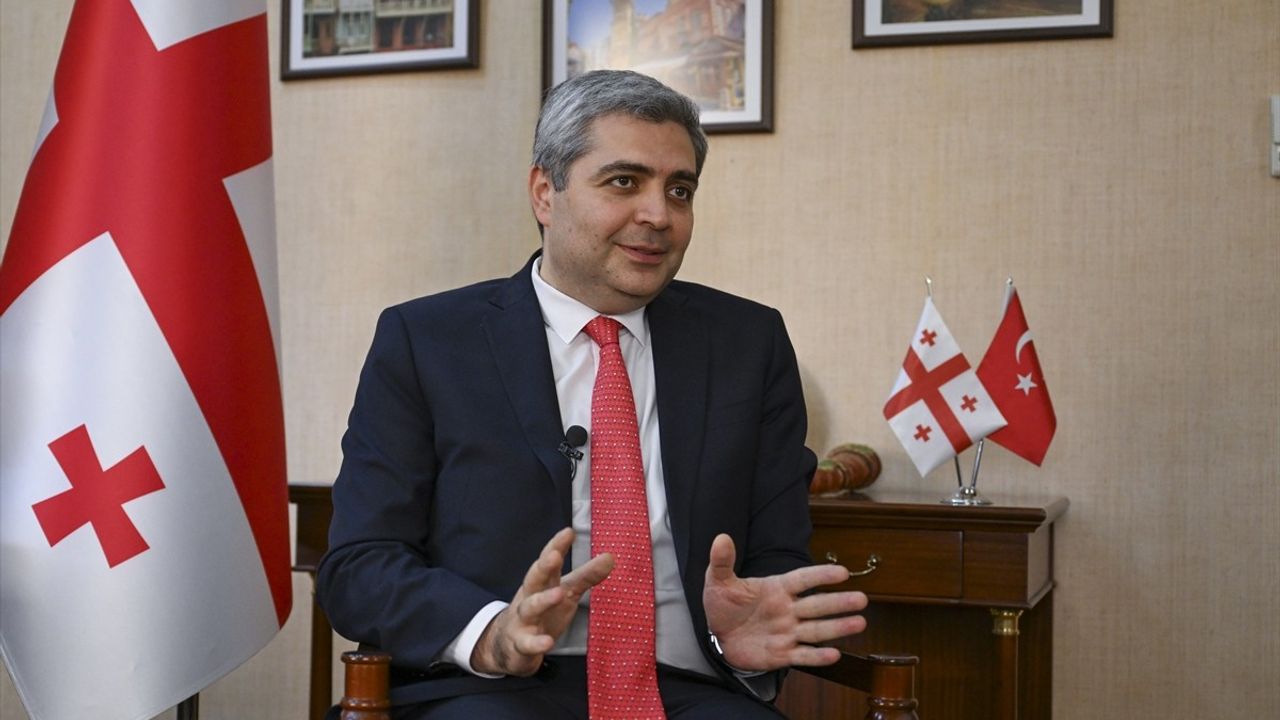 Gürcistan Büyükelçisi Kalandia: Türkiye ile ilişkiler bölgesel istikrar ve ekonomik işbirliğini güçlendiriyor