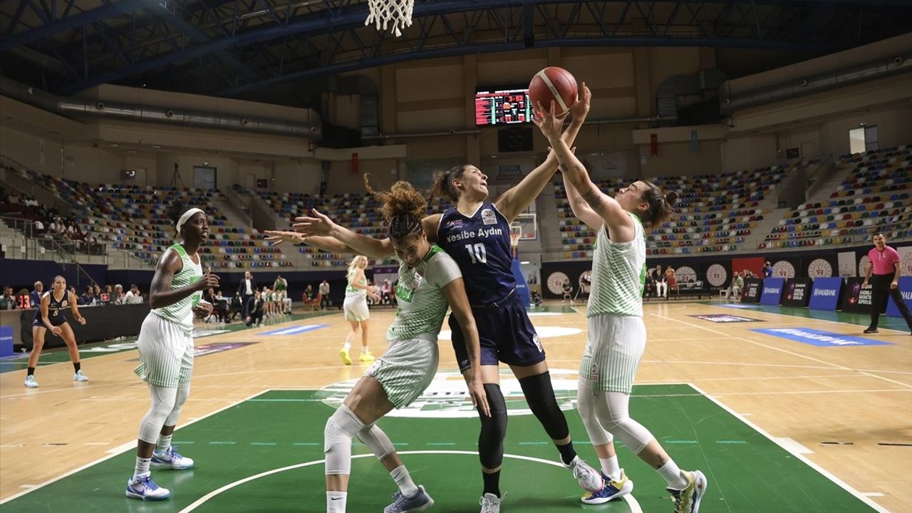 Halkbank Kadınlar Basketbol Süper Ligi: Nesibe Aydın deplasmanda Kocaeli Kadın Basketbol'u 85-79 yendi