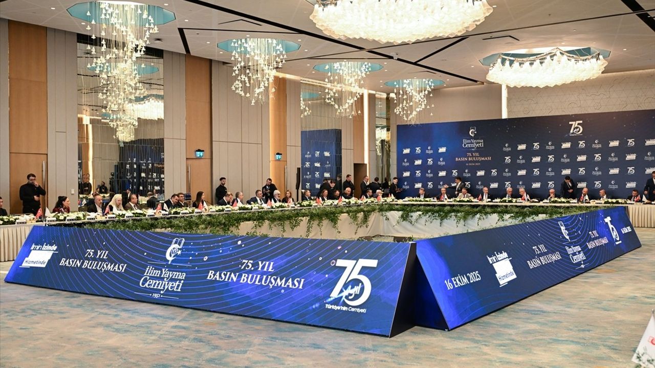 İlim Yayma Cemiyeti 75. yılında eğitim çalışmaları ve yeni hedeflerini paylaştı