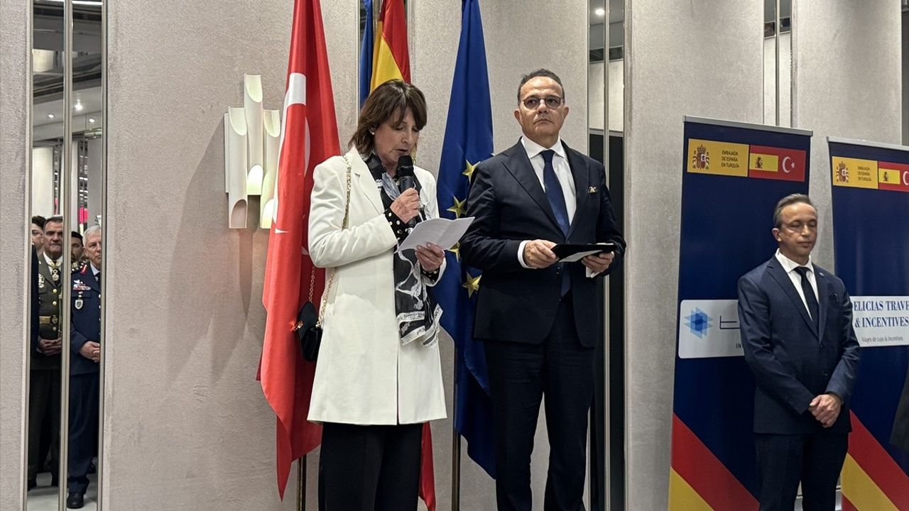 İspanya'nın Ankara Büyükelçiliği Ulusal Gün Resepsiyonu: Ticaret, Savunma ve AB Süreci Vurgulandı