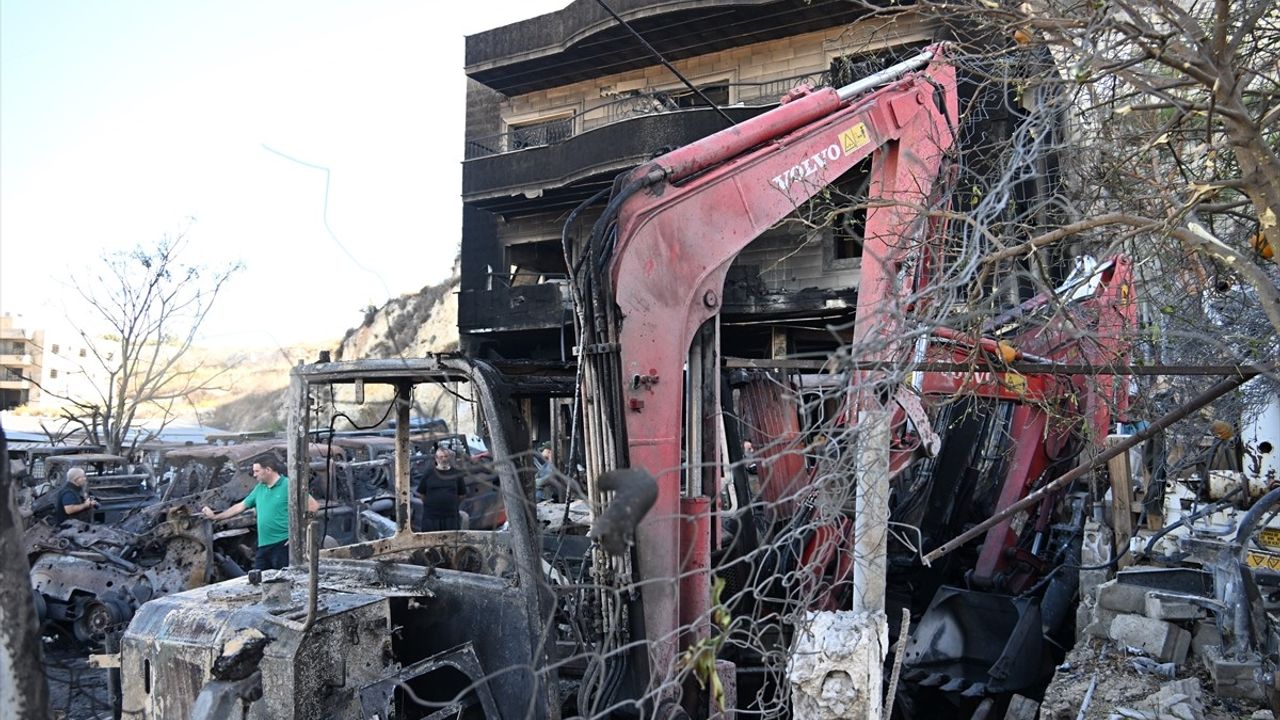 İsrail Ordusu Lübnan'ın Güneyine Hava Saldırıları Düzenledi