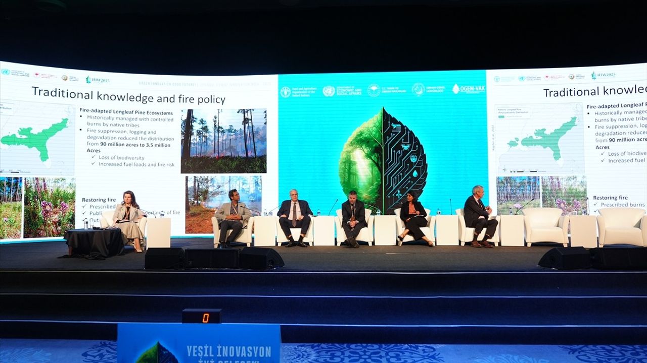 İstanbul Orman İnovasyon Haftası'nda yangın yönetimi ele alındı: Muğla ve Antalya'da 10 riskli orman köyü belirlendi