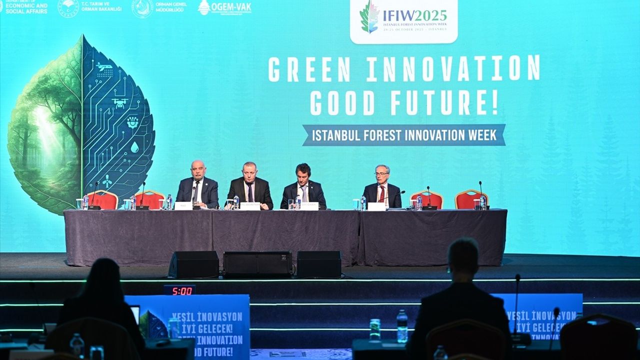 İstanbul Orman İnovasyon Haftası üçüncü gününde: İbrahim Yüzer yangınla mücadele ve orman gelişimine vurgu yaptı