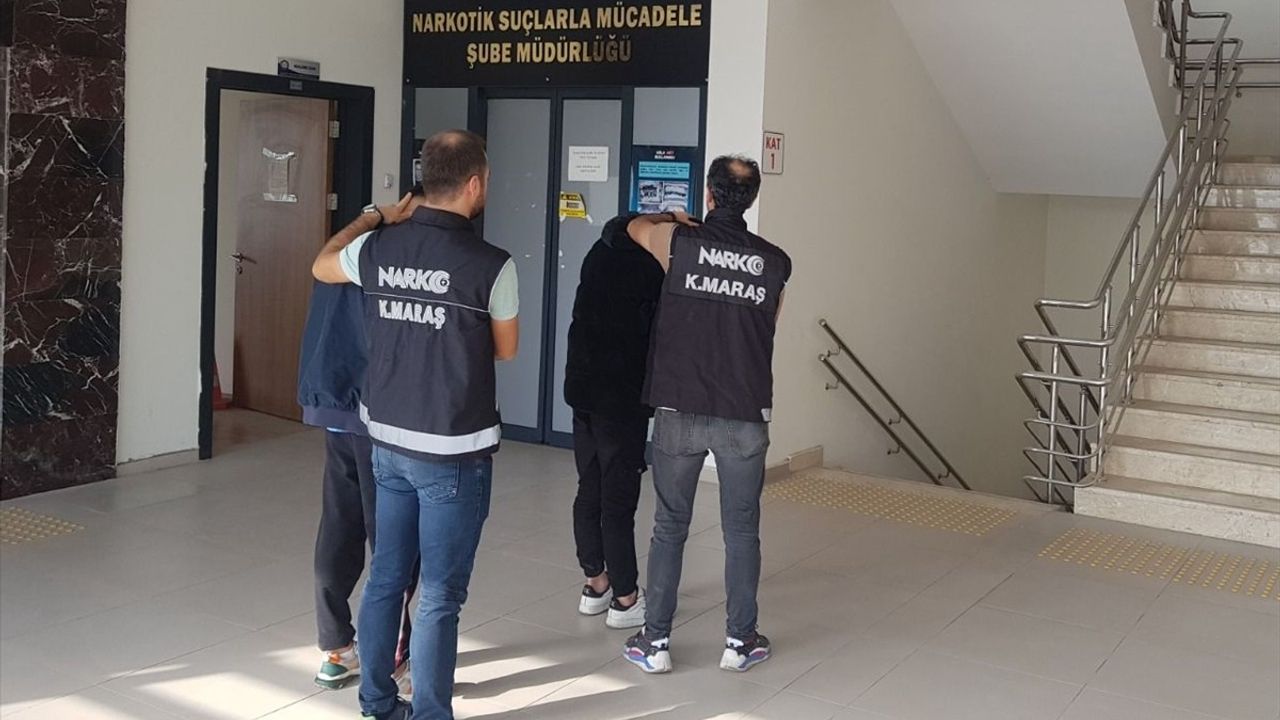 Kahramanmaraş'ta kesinleşmiş hapis cezası bulunan iki hükümlü yakalandı