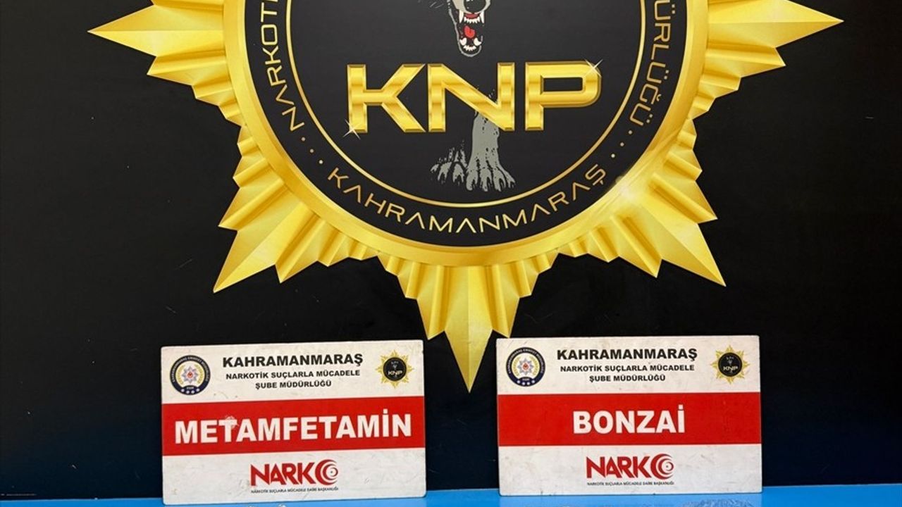 Kahramanmaraş'ta uyuşturucu operasyonunda 2 şüpheli tutuklandı