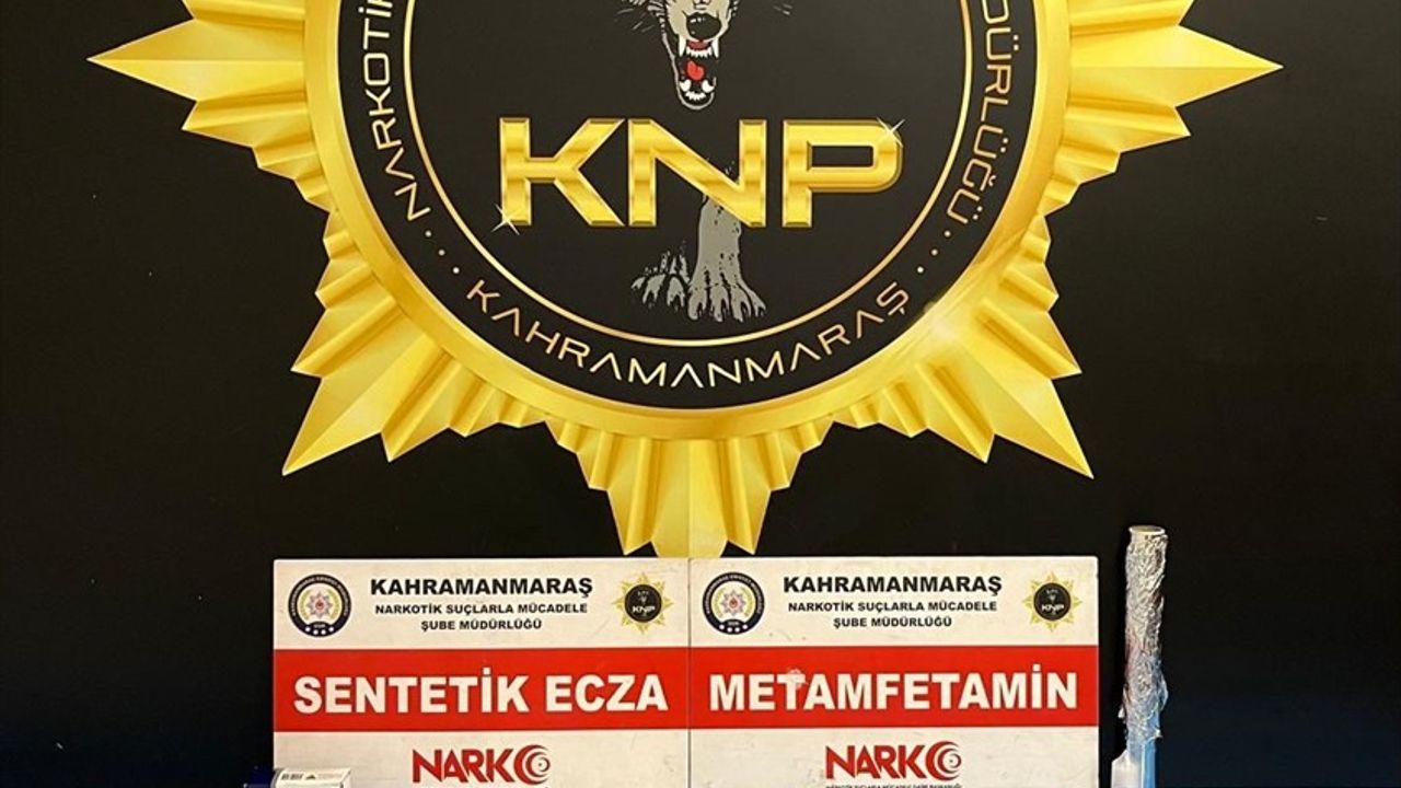 Kahramanmaraş'ta uyuşturucu operasyonunda 3 şüpheli tutuklandı