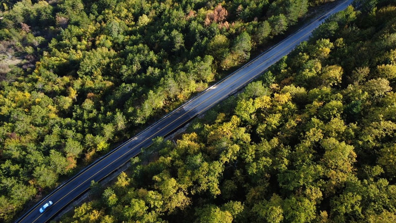 Karabük’te Sonbahar: 'Orman Denizi' Havadan Görüntülendi