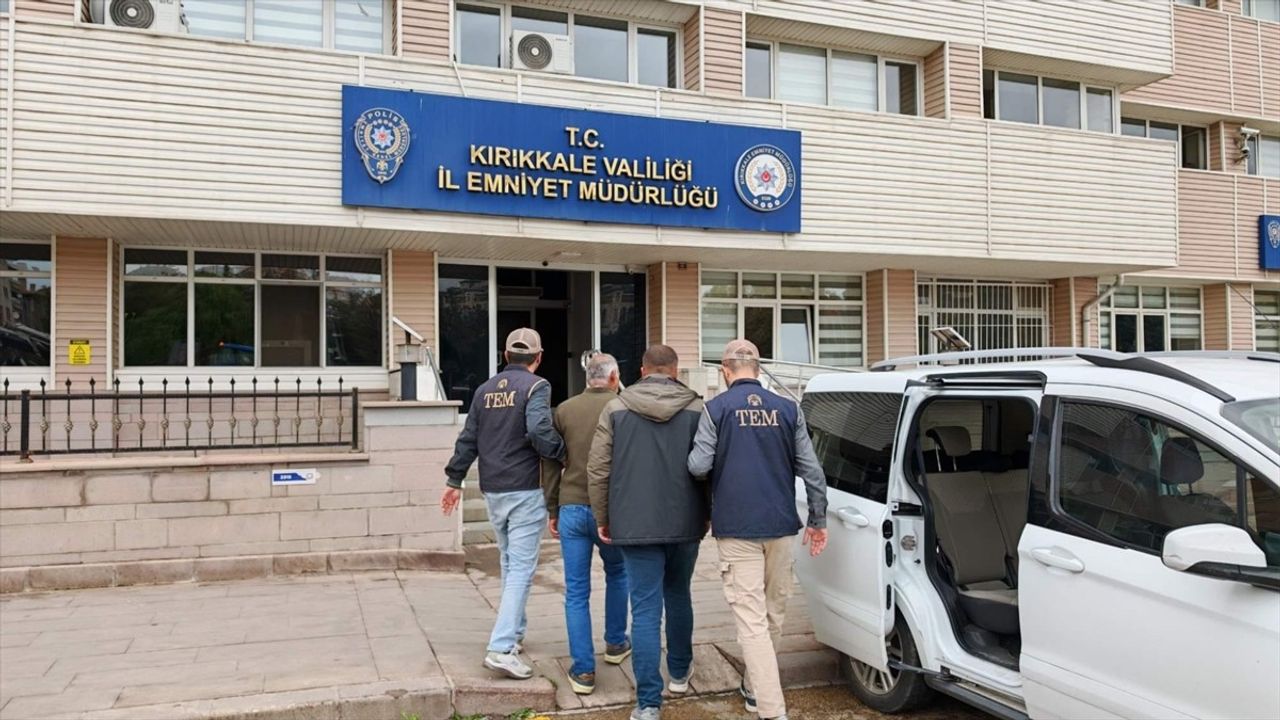 Kırıkkale'de DEAŞ operasyonu: Yabancı uyruklu 2 şüpheli gözaltına alındı