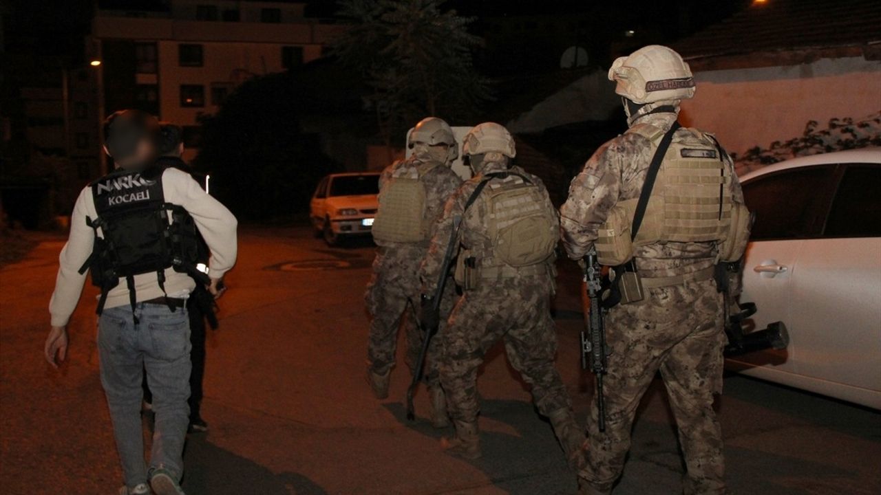 Kocaeli'de 20 Günde Uyuşturucu Operasyonları: 124 Gözaltı, 86 Tutuklama